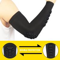 ⚡【คลังสินค้าพร้อม】Virwir Elbow Support Crashproof Elastic Basketball Sports Arm Sleeve Pad Protector