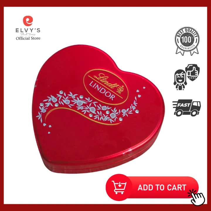 Lindt Lindor Heart Tin 96G Lazada PH