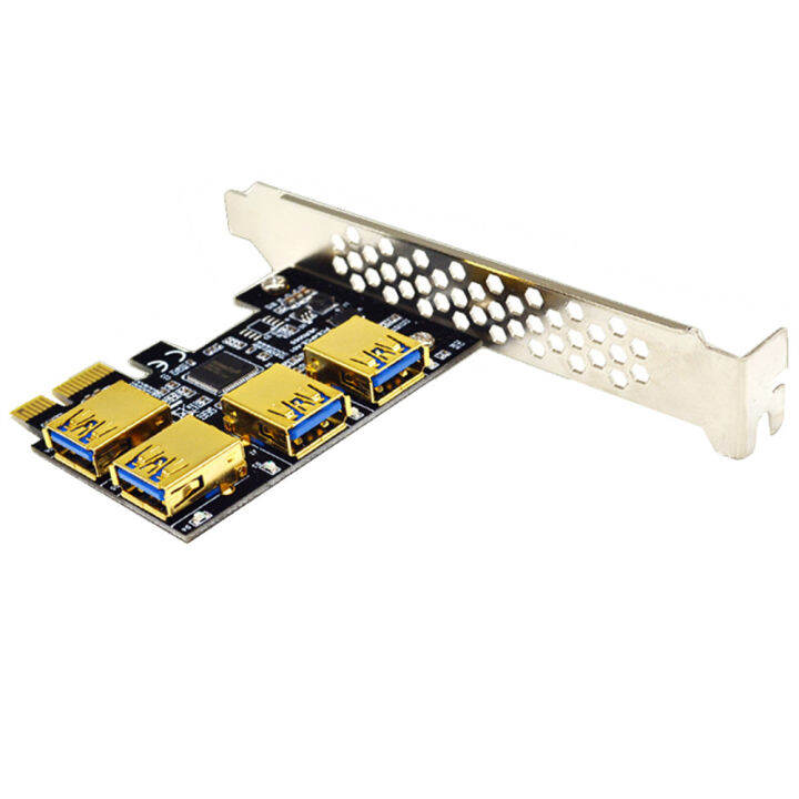 pci-e-อะแดปเตอร์ไรเซอร์1ถึง4pci-e-การ์ดกราฟิก-usb3-0รองรับระบบปฏิบัติการ-windows-xp-7-8-10