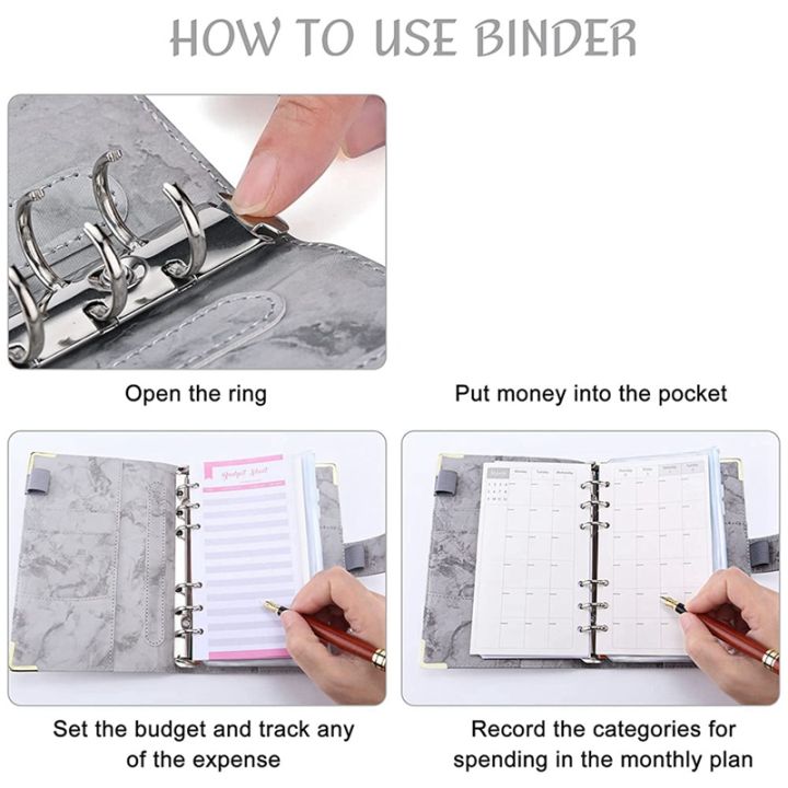 49pc-budget-binder-marble-print-pu-binder-budget-planner-organizer-with-envelopes-expense-budget-sheets-for-budgeting