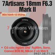 Ống kính 7Artisans 18mm F6.3 Mark II Siêu rộng - Siêu nhỏ gọn