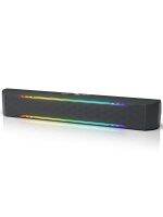 C4 Computer Speakers PC RGB Gaming Sound Bar Portable Wireless Bluetooth Speaker for Desktop Monitor, Laptop, PS5, Xbox Console