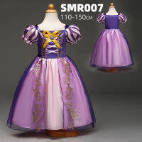 [In stock] การค้าต่างประเทศสาวการแสดงชุดเดรส Frozen รัก Sleeping Beauty cosplay ชุดเจ้าหญิง