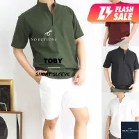 เสื้อเชิ้ตแขนสั้นผู้ชาย TOBY SHORT SLEEVE - RALPH T OFFICIAL เสื้อเชิ้ตชาย เสื้อเชิ้ต ผู้ชาย แขนสั้น เสื้อเชิ้ตคอจีน เสื้อคอจีน เสื้อฮาวายชาย men shirt