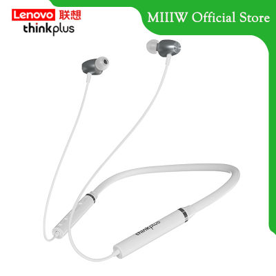 Lenovo thinkplus Bluetooth Headphones HE05 หูฟังบลูทูธ HE05X In Ear Sports IPX5 Waterproof Bluetooth 5.0 หูฟังออกกำลังกาย หูฟังบลูทูธแบบแขวนคอ
