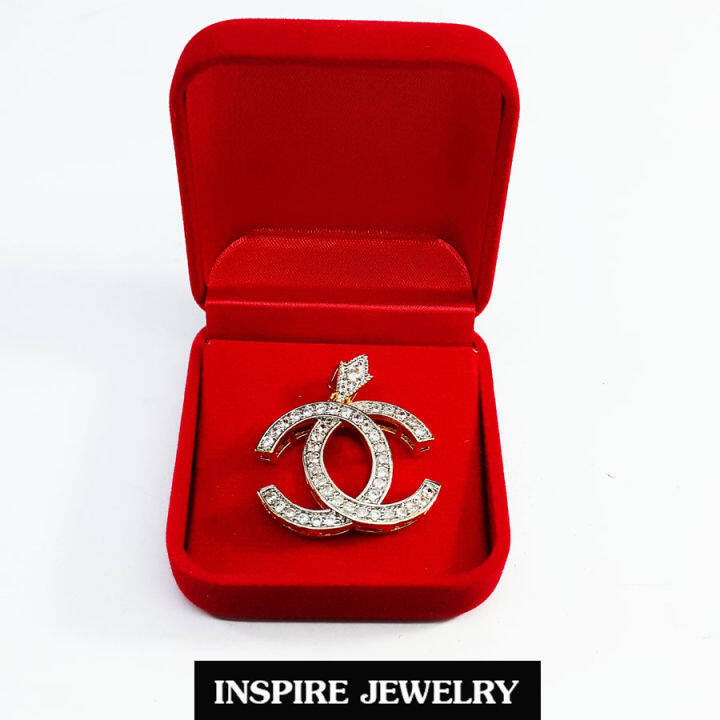 inspire-jewelry-พร้อมจี้เพชรสวิส-สินค้าไม่รวมกล่อง-และสร้อยคอ