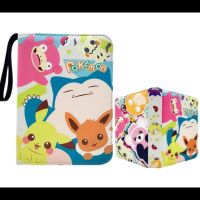 400pcsNew CartoonGame Pikachu  Card Collection Album Book Binder Business Clip Childrens Gifts