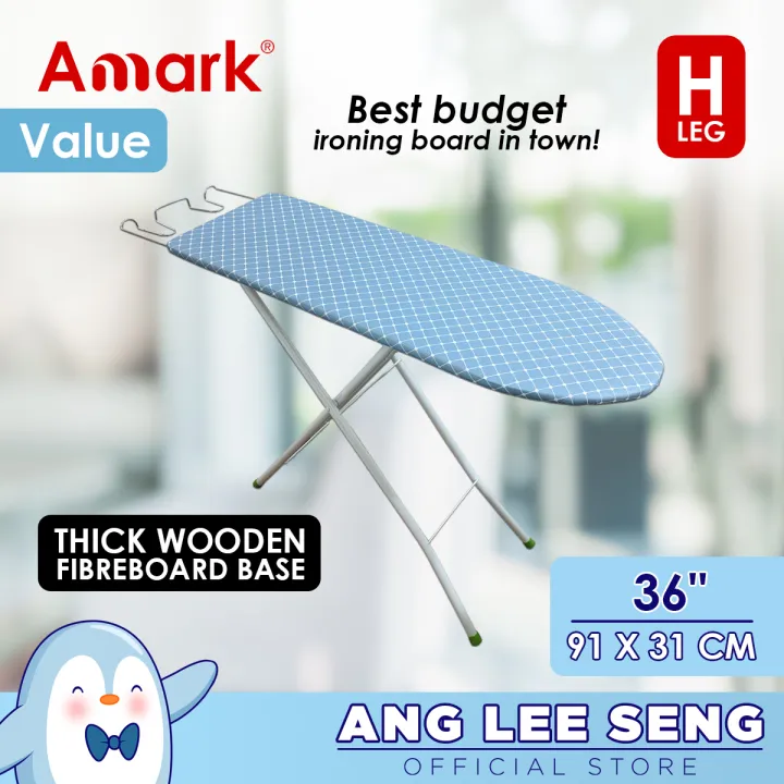 Amark Value H Leg Wooden Ironing Board, Are Wooden Ironing Boards Good