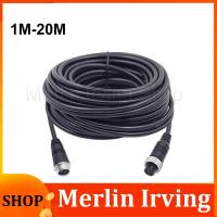 Merlin Irving Shop 4Pin Male To Female Aviation Car Video Cable Extension Connector For Ccd Reversing Camera Camper Trailer