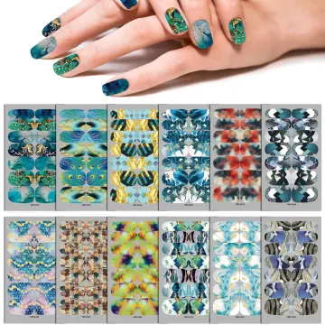 Buy Flamingo Nail Art Stickers Decals Nail Art Supplies Kits Nail Polish  Strips Nail Decorations Accessions for Women Girls Water Transfer Decal  Slider Tropical Palm Flamingo Cactus Pine Apple 12 Sheets Online