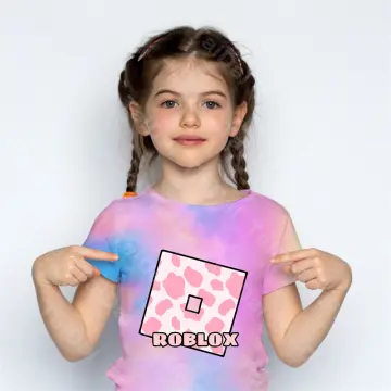 Fashion ROBLOX Cartoon Printed Short Sleeve T Shirt Summer Kids Children  Clothes T-shirt Tops Tee for Boys and Girls