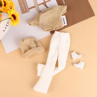 4pcs/Set Doll Daily Clothes ​Doll Accessories for 30cm Girl Doll Sweater Trousers Shoes Knitted hat