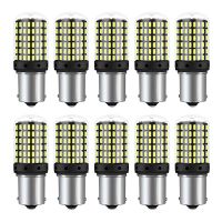 10PCS 3014 144Smd Canbus 1157 BAY15D P21W 1156 BA15S BAU15S PY21W T20 7440 7443 W21W LED Bulbs Car Turn Signal Light