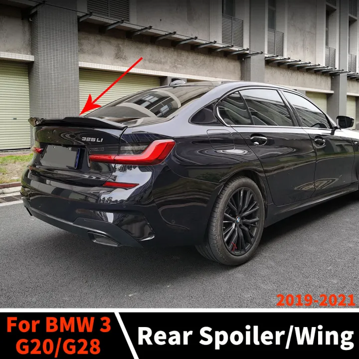 Air Deflector สปอยเลอร์ด้านหลัง Wing ภายนอกสำหรับ BMW 3 Series G20 G28