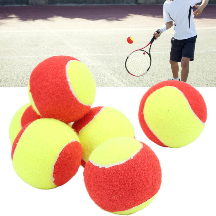 Kids Tennis Balls Pressureless Tennis Balls Light Weight Premium Plush for Training for Practice