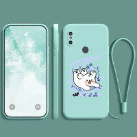 redmi note 6 pro เคส ยางนิ่ม กันกระแทก กันน้ำ กันลื่น ฝาหลัง คลุมเต็มขอบ ไม่เบียด ฟิล์มมือถือ เคสใส่เลนส์ ลายการ์ตูนน่ารัก