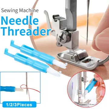 Nunify Weaving Tools For Hair Extension 1Pcs Needle Threader 2Pcs Curved  Needle And Thread For Sew In Hair Diy Wig Tools