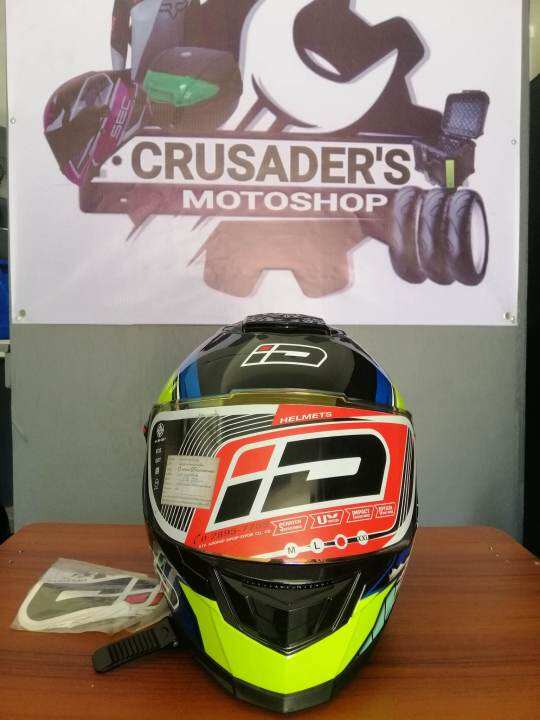 ID HELMET SPARTAN FULL FACE Lazada PH