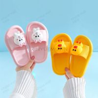 COD DSFERSTRETERER Childrens slippers Summer Boys and girls childrens slippers lovely anti slip soft one line slippers children middle and small childrens parents and childrens sandals