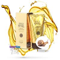 Nature Inside Gold Snail Nutrition Cleansing Foam 150ml. โฟมล้างหน้าสูตรหอยทากเกาหลีผสมทองคำบริสุทธิ์