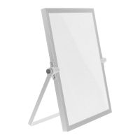 Board Whiteboard White Table Planner Remindertabletop Dry Erase Desktop Office Chalkboard Wipeoff Easel Supplies Magnetkids LED Strip Lighting