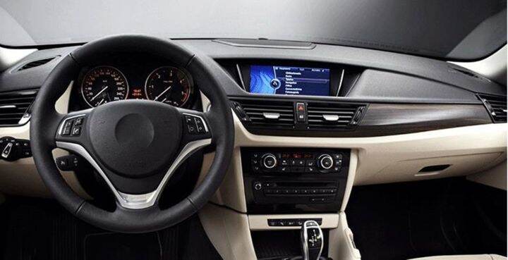 สำหรับ-bmw-x1-e84-2012-2015-dashboard-center-ac-air-vent-grille-รถ-dash-board-คอนโซลกลาง-fresh-conditioning-outlet-กรอบ