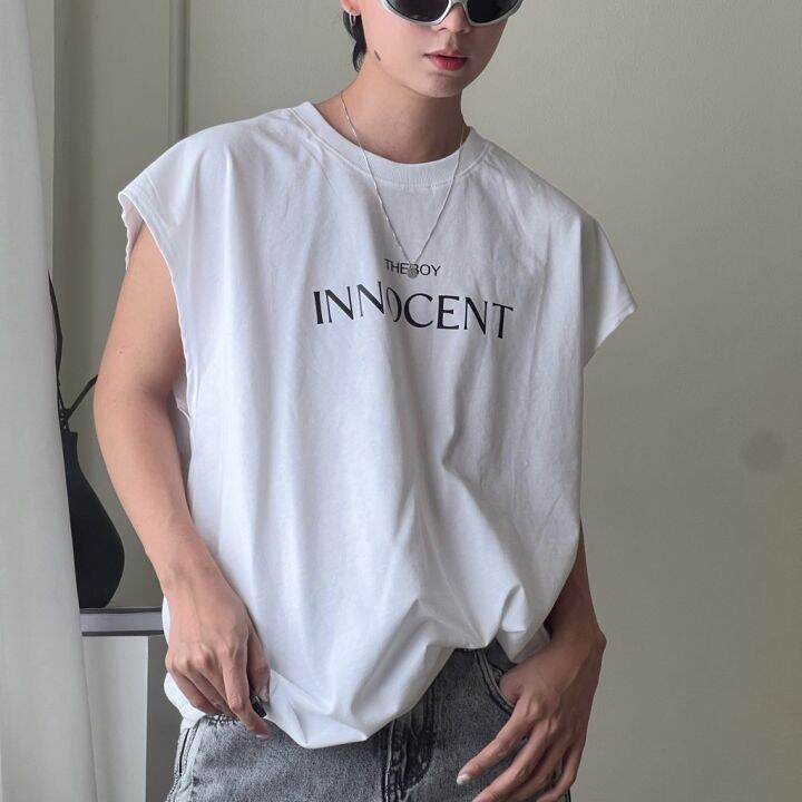 theboy-innocent-oversize-เสื้อแขนกุด