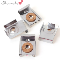 shounahe?Cheap? 4ชิ้น/เซ็ตติดตั้งง่าย Square ห้องน้ำทนทาน Mirror clips ปรับห้องนอน