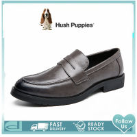 Hush_Puppies รองเท้าผู้ชาย รุ่น สีดำ รองเท้าหนังแท้ รองเท้าทางการ รองเท้าแบบสวม รองเท้าแต่งงาน รองเท้าหนังผู้ชาย