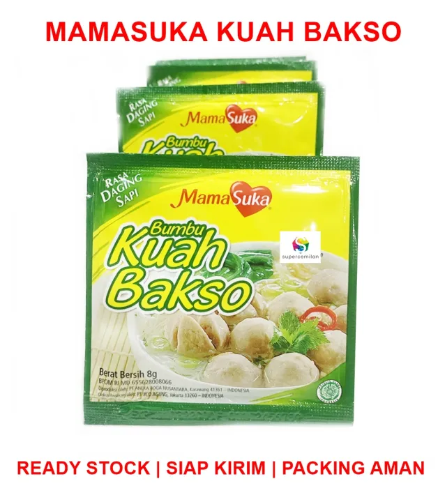 Mamasuka Bumbu Kuah Bakso Isi 12 Pcs Lazada Indonesia