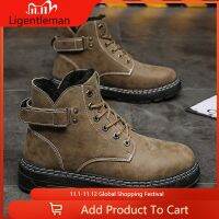 [Chaopu shoes] ยี่ห้อฤดูหนาวรองเท้า Plush Snow Boots ผู้ชาย Super Warm กลางแจ้งรองเท้าข้อเท้าสีดำรอบ Toe สบาย Chunky Boot รองเท้าลำลอง