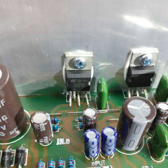 POWER AMPLI TDA2050 STEREO 2CH SINGLE SUPPLY | Lazada Indonesia