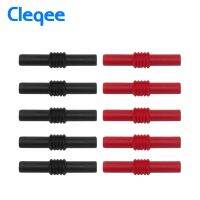 Cleqee P7023 10ชิ้น4มิลลิเมตรกล้วยซ็อกเก็ตหญิงอะแดปเตอร์ขยายกล้วยเสียบ C Oupler