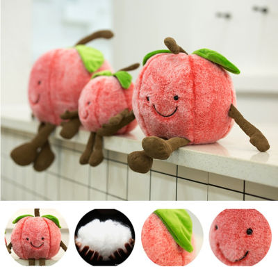 Fruit Toy Plush Cherry Watermelon Cartoon Cushion Gift Pillow Soft