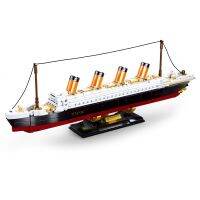 【CC】 Block Cruise Titanic and USS Constitution Educational Bricks