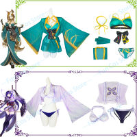 New Style Game Genshin Impact Swimsuit Ms Beelzebul Raiden Sho Costume Underwrite