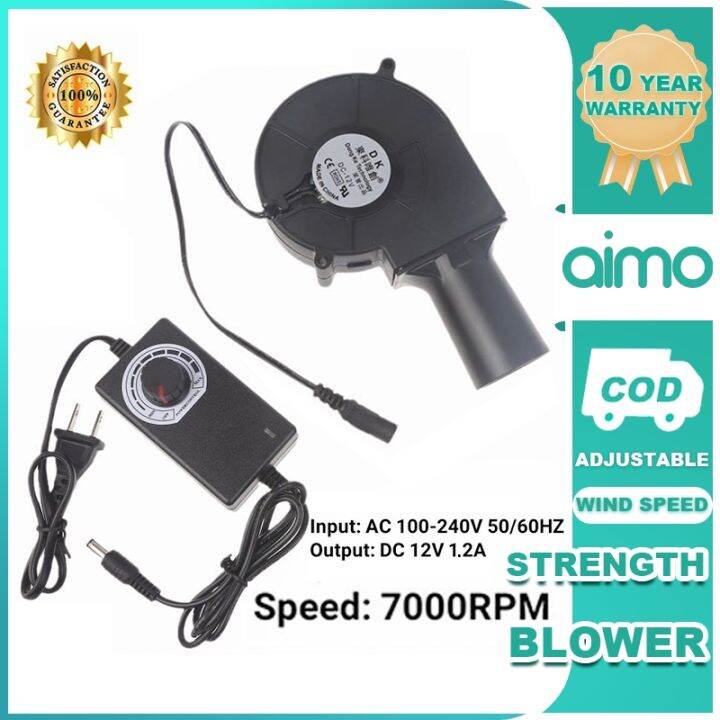 Portable Blower Fan For Kalan DC 12V BBQ Blower Fan Blower Machine Blower Cooking Air Blower