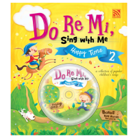 Kid Plus หนังสือและซีดี ส่งเสริมทักษะภาษาอังกฤษ Do Re Mi , Sing with Me Series 2