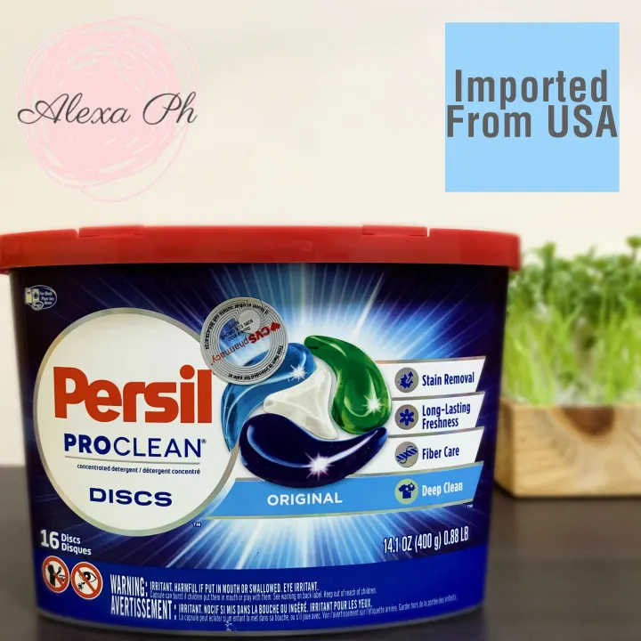 Persil, Pro Clean ProClean Discs, Original (16 discs) Lazada PH