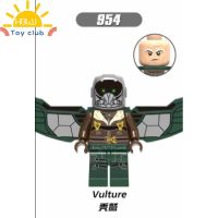 HowarBess เข้ากันได้กับ Minifigures เกมอเวนเจอร์สไปเดอร์แมนลงโทษอีแร้งบล็อกตัวต่อแซนด์แมน