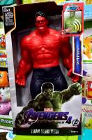 worktoys ของเล่นเด็ก หุ่นโมเดลยักษ์แดง The Hulk  กดที่หน้าอก มีเสียงมีไฟ มีขนาดสุง 30 ชม.น่าเล่นมากๆค่ะแข็งแรงทนไม่มีคมค่ะ