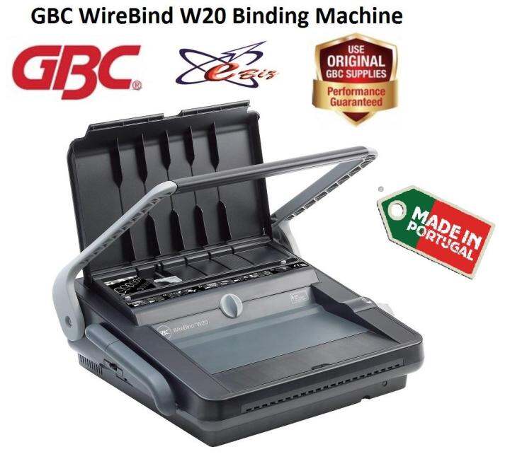 Gbc Wirebind W Heavy Duty Wire Binding Machine Sheet Punch