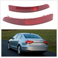 2pcs For VW Jetta 2015 2016 2017 2018 Car-styling Rear Tail Bumper Corner Reflector Decorative False Light Lamp