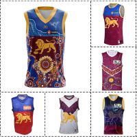 Brisbane Lions 2020-2021-2022-2023 Home / Away / Indigenous  Guernsey Rugby Jersey - Mens Size:S-XXXL