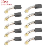 10pcs Motor Carbon Brushes Kit Carbon Metal Brushes For Bosch Electric Motor Power Drill 5*8*15mm Power Tools Accessories Rotary Tool Parts  Accessori