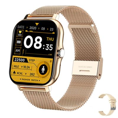 【LZ】 2023 New Bluetooth Answer Call Smart Watch 1.69  Color Screen Women Men Full Touch  Fitness Tracker IP67 Waterproof Smartwatch