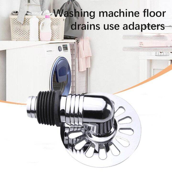 Washing Machine Floor Drain Connector Drain Hose Snap Fitting Universal