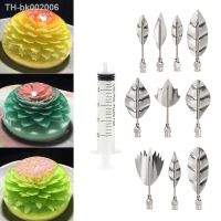 ✗♀ Bakeware 10 pcs Pudding Nozzle 1 Syringe Tools Russia Nozzle Cake Decorating Tools 3D Jelly Flower Cake Jello Gelatin Art Tool