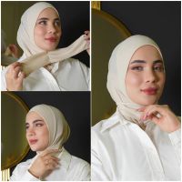 【CC】☽  Muslim Jersy Hijab Scarf Abaya Hijabs Woman Jersey Abayas Wrap Turbans Instant Crinkle Turban