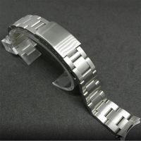 Stainless Steel Watch Band for Rolex Strap Log Water Ghost Steel Belt Male Old Airmaster Metal Bracelet 19mm 20mm 21mm Width